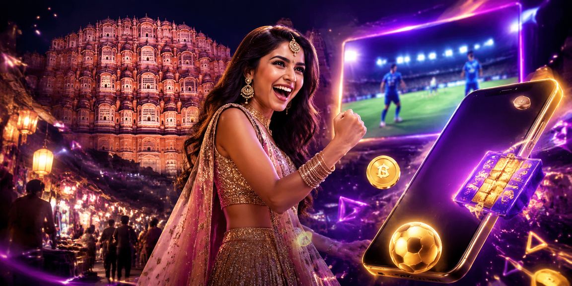 User browsing casino section on mobile app in Jaipur
